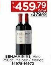 Hipermay Benjamin ns vino oferta