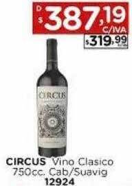 Hipermay Circus vino clasico oferta