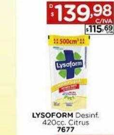 Hipermay Lysoform desinf. oferta