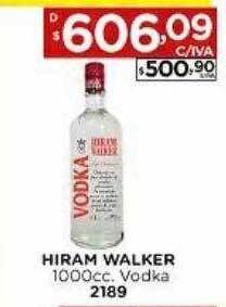Hipermay Hiram walker vodka oferta