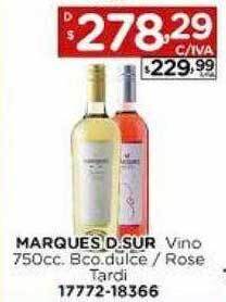 Hipermay Marques d sur vino oferta