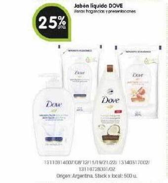 Jumbo Jabón liquido dove oferta