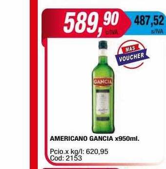 Maxiconsumo Americano gancia oferta