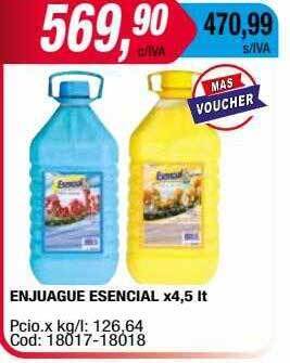 Maxiconsumo Enjuague esencial oferta