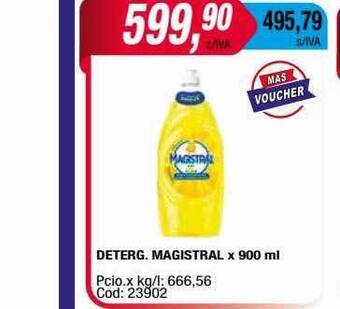Maxiconsumo Deterg magistral oferta