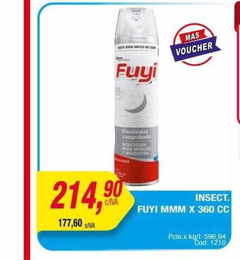 Maxiconsumo Insect fuyi mmm oferta