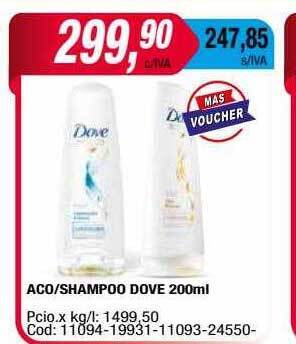 Maxiconsumo Aco shampoo dove oferta
