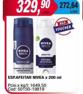 Maxiconsumo Esp afeitar nivea oferta