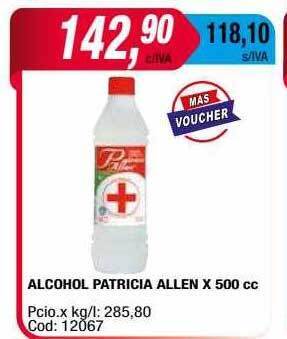 Maxiconsumo Alcohol patricia allen oferta