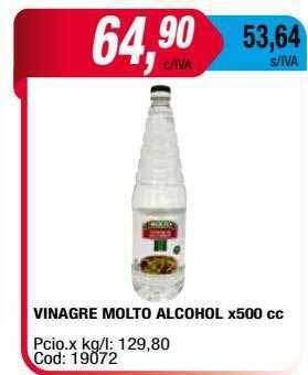 Maxiconsumo Vinagre molto alcohol oferta