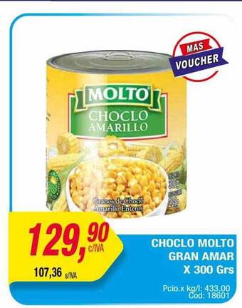 Maxiconsumo Choclo molto gran amar oferta