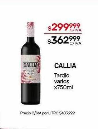 Nini Mayorista Callia tardio varios oferta