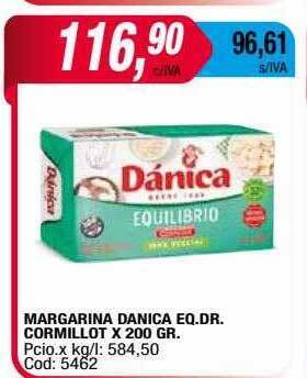 Maxiconsumo Margarina danica eq dr cormillot oferta