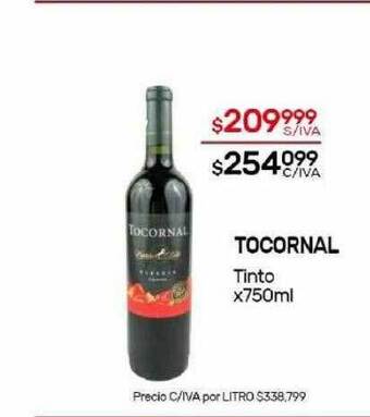 Nini Mayorista Tocornal tinto oferta