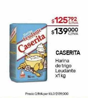 Nini Mayorista Caserita harina de trigo leudante oferta