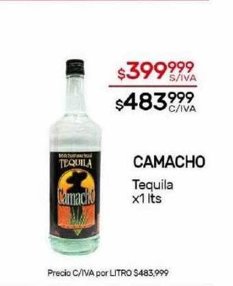 Nini Mayorista Camacho tequila oferta