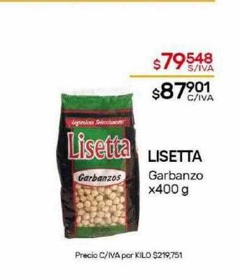 Nini Mayorista Lisetta garbanzo oferta