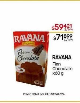 Nini Mayorista Ravana flan chocolate oferta