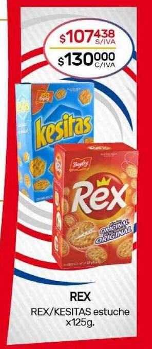 Nini Mayorista Rex oferta