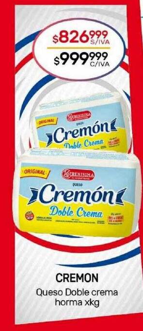 Nini Mayorista Cremon oferta