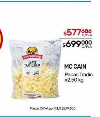 Nini Mayorista Mc cain papas tradic. oferta