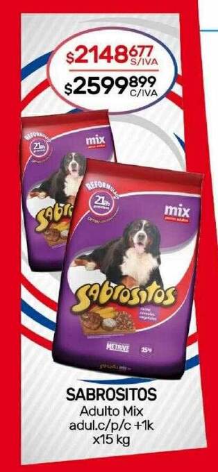 Nini Mayorista Sabrositos oferta