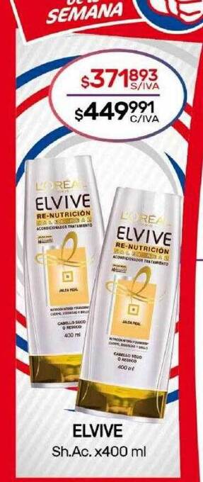 Nini Mayorista Elvive oferta