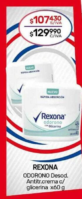 Nini Mayorista Rexona oferta
