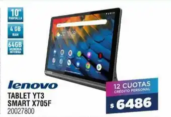 Lenovo tablet yt3 smart x705f