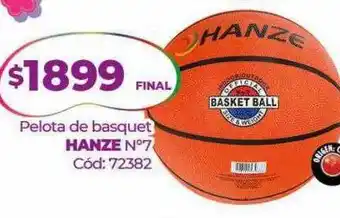 Diarco Pelota de basquet hanze n°7 oferta