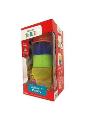 El Mundo del Juguete Playset baldes aplilables baldecio loco original color amarillo oferta