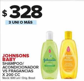 Carrefour Maxi Johnsons baby shampoo acondicionador vs fragancias oferta