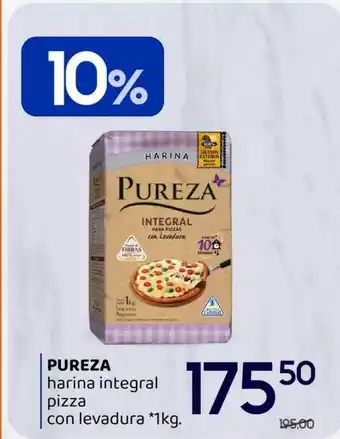 Supermercados Monarca Pureza harina integral pizza con levadora oferta