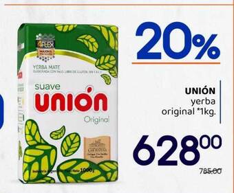 Supermercados Monarca Unión yerba original oferta