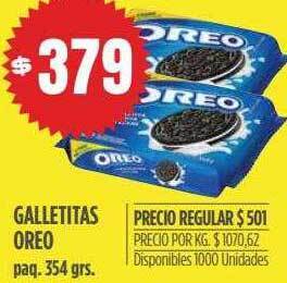 Supermercados Vea Galletitas oreo oferta