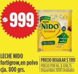 Supermercados Vea Leche nido oferta
