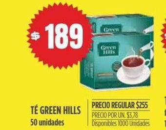 Supermercados Vea Té green hills oferta
