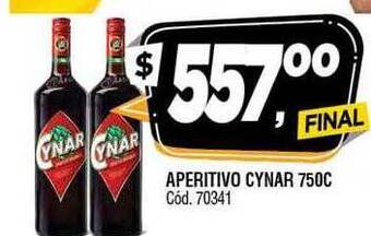 Supermercados Yaguar Aperitivo cynar oferta