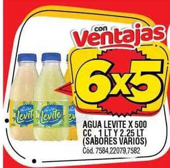 Supermercados Yaguar Agua levite oferta