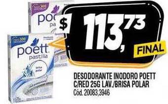 Supermercados Yaguar Desodorante inodoro poett oferta