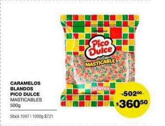 Atomo Conviene Caramelos blandos pico dulce oferta
