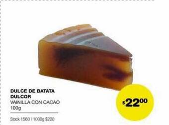 Atomo Conviene Dulce de batata dulcor oferta