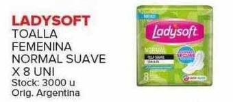 Carrefour Maxi Ladysoft toalla femenina normal suave oferta