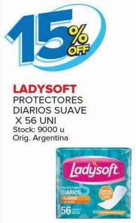 Carrefour Maxi Ladysoft protectores diarios suave oferta