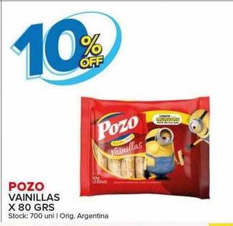 Carrefour Maxi Pozo vainillas oferta