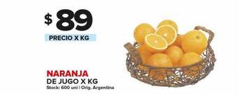 Carrefour Maxi Naranja de jugo x kg oferta