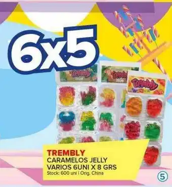 Carrefour Maxi Trembly caramelos jelly varios oferta