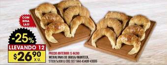 Coto Medialunas de grasa manteca oferta