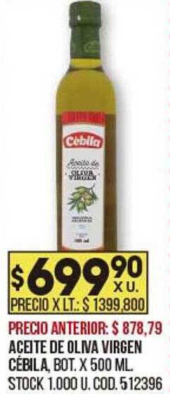 Coto Aceite de oliva virgen cébila oferta