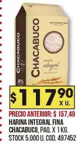 Coto Harina integral fina chacabuco oferta